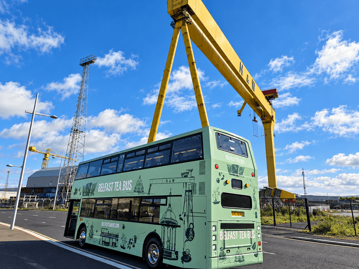 tea bus in Belfast
